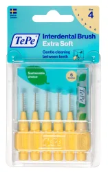 TePe Interdental Brush 0.7mm Extra Soft gelb (6 Stk)