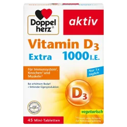 Doppelherz® aktiv Vitamin D 1000 I.e. Extra