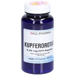 Gall Pharma Kupferorotat 6,45 mg GPH Kapseln
