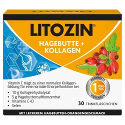 Litozin® Hagebutte + Kollagen Trinkfläschchen