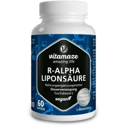 Vitamaze R-Alpha-Liponsäure 200 mg hochdosiert vegan
