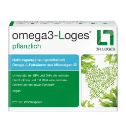 omega3-Loges pflanzlich ? Omega-3 Kapseln vegan