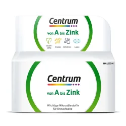 Centrum von A bis Zink Multivitamin Tabletten ? hochwertiges Nahrungsergänzungsmittel zur täglichen Komplettversorgung ? Vitamine, Mineralstoffe, Spurenelemente