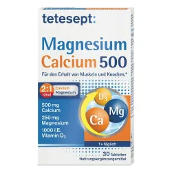 tetesept® Magnesium 500 + Calcium