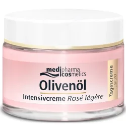 medipharma cosmetics Olivenöl Intensivcreme Rosé légère Tagescreme LSF 20