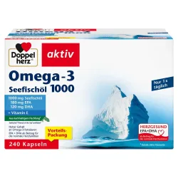 Doppelherz® aktiv Omega-3 Seefischöl 1000