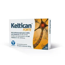 Keltican® forte Kapseln mit Uridinmonophosphat (Ump), Vitamin B12 und Folsäure zur Unterstützung der Nervenregeneration