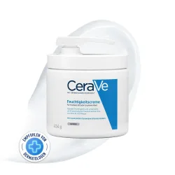 CeraVe - Feuchtigkeitscreme mit Pumpe, Feuchtigkeitslotion Dispenser, 450 ml