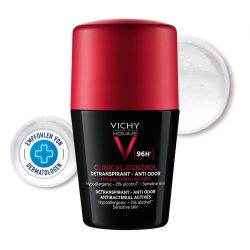 VICHY - Homme Clinical Control 96h Antitranspirant Roll On, 50 ml