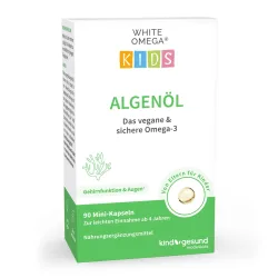 White Omega® Kids Omega 3 für Kinder - vegan - aus Algenöl