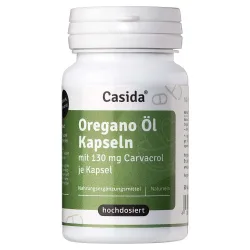Casida Oregano Öl Kapseln ? naturreines Oregano Öl 150 mg je Kapsel, hochdosiert