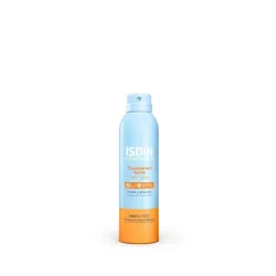 Isdin Transparent Sonnenspray WET Skin Lsf50 wasserfester Sonnenschutz mit leichter Textur