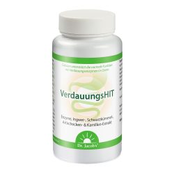 Dr.Jacob's VerdauungsHIT Enzyme Ingwer Schwarzkümmel Artischocke Kamille Moringa