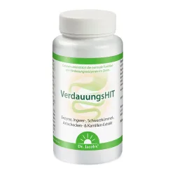Dr.Jacob's VerdauungsHIT Enzyme Ingwer Schwarzkümmel Artischocke Kamille Moringa