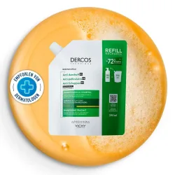 VICHY - Dercos Eco-Refill Anti-Schuppen-Shampoo für normales bis fettiges Haar, 400 ml