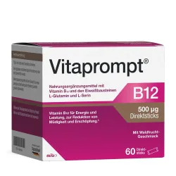 Vitaprompt® B12 500 ?g Direktsticks mit Eiweißbausteinen