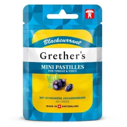 Grether?s Mini Pastillen Blackcurrant Zuckerfrei