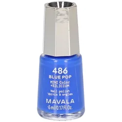 Mavala Nagellack Blue Pop + Silicium