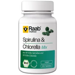 Raab Vitalfood® Bio-Spirulina- und Chlorella-Mix ? Tabletten