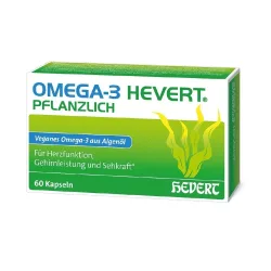 Omega-3 Hevert pflanzlich Weichkapseln