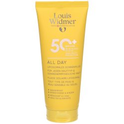 Louis Widmer All Day Sonnencreme LSF 50+, unparfümiert (100ml)