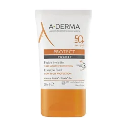 A-Derma Protect Invisible Sonnenschutzfluid LSF 50+