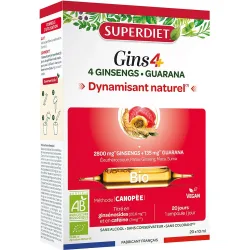 Superdiet Ginseng immunité bio vitalité