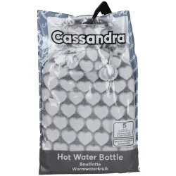Cassandra Wärmflasche Super Soft Herz 1,8L