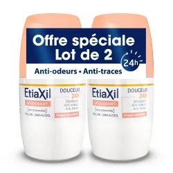 Etiaxil - Deodorant - Geringe Transpiration - Achseln - 24h - Roll On - Made in France