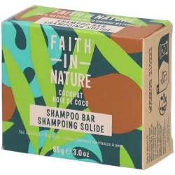 Faith in Nature Shampooing Solide Noix de Coco & Beurre de Karité