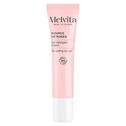 Melvita - Source de Roses Belebendes Augengel, 15 ml