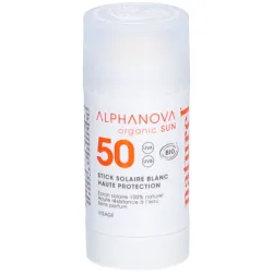 Alphanova Sonnenschutzstift Weiß Spf50
