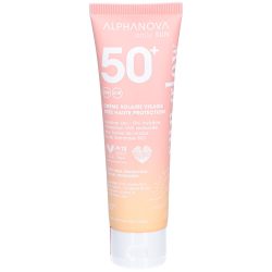 Alphanova Sonnencreme Gesicht Spf50+ Trockener Touch mit Bio-Ölen