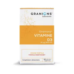 Laboratoire des Granions® Pflanzliches Vitamin D3 10 µg