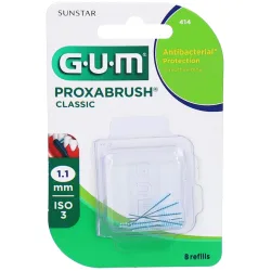 Gum® Proxabrush® Classic Nachfüllpackung Konische Interdentalbürste 1,1 mm grün