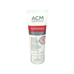 ACM Sébionex Mattierendes Sonnengel SPF 50+ Gesicht