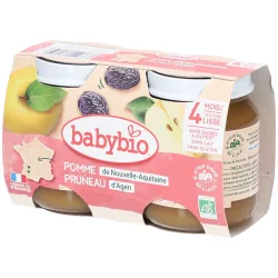Babybio Apfel Pflaume 4 Monate + Bio