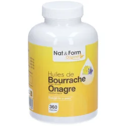 Nat&Form Borretsch-/Nachtkerzenöl in Kapseln