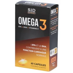 SID Nutrition ? Omega 3 mit Epa, DHA und Vitamin E