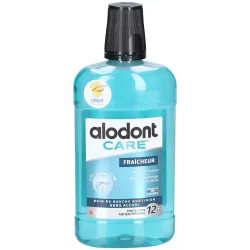 Alodont Care Mundbad-Frische - Fluoridhaltiges Mundwasser, frisches Minzaroma.