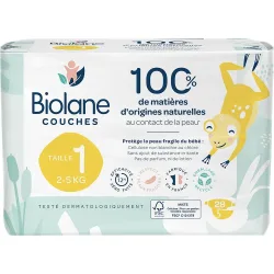 Biolane Bio-Windeln Gr. 1