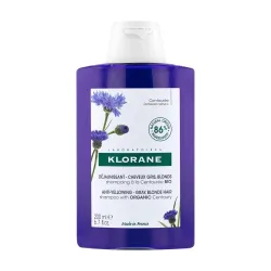 KLORANE - Anti-Gelbstich Shampoo, BIO-Kornblume, 200 ml