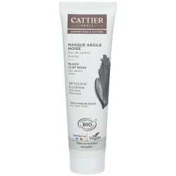 Cattier Maske mit schwarzer Bio-Tonerde