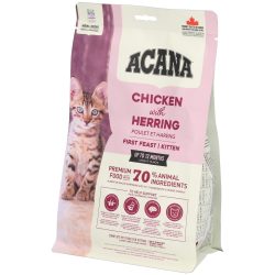 Acana First Feast Poulet et Hareng - Alimentation Sèche pour Chaton jusqu'à 12 mois