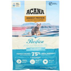 Acana Highest Protein Pacifica Hareng, Maquereau et Merlu - Alimentation Sèche pour Chat