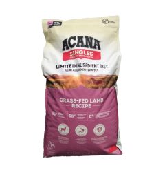 Acana Singles Grass-Fed Lamb Recipe ? Trockenfutter für Hunde ? Grasgefüttertes Lamm