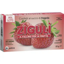 Zigulì® Konfetti mit Erdbeersaft