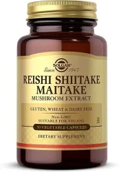 Solgar® Reishi Shiitake Maitake Pilz Extrakt