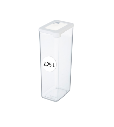 SmartStore Vorratsdosen Weiss - 12.5x9x28cm (2250ml)