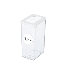 SmartStore Vorratsdosen Weiss - 12.5x9x20cm (1600ml)